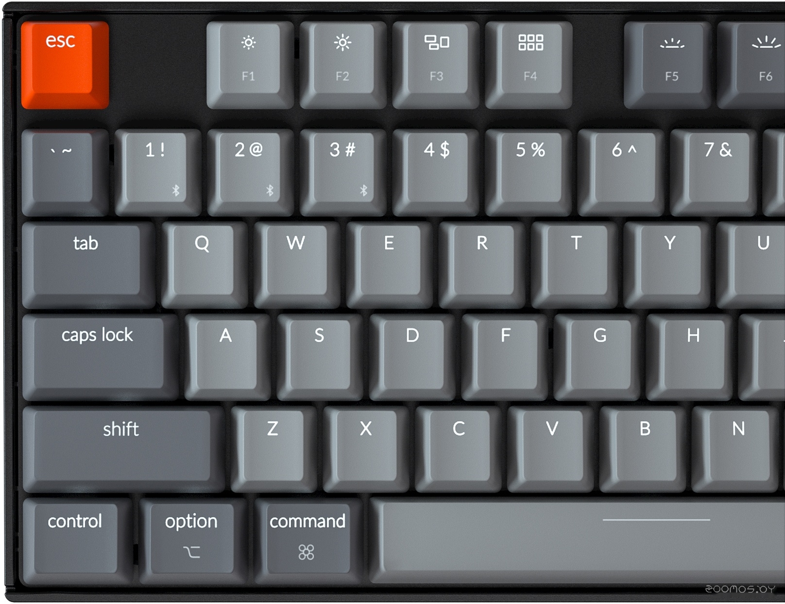 Клавиатура Keychron K8 White LED K8-G1 (Gateron G Pro Red, RU), фото 3