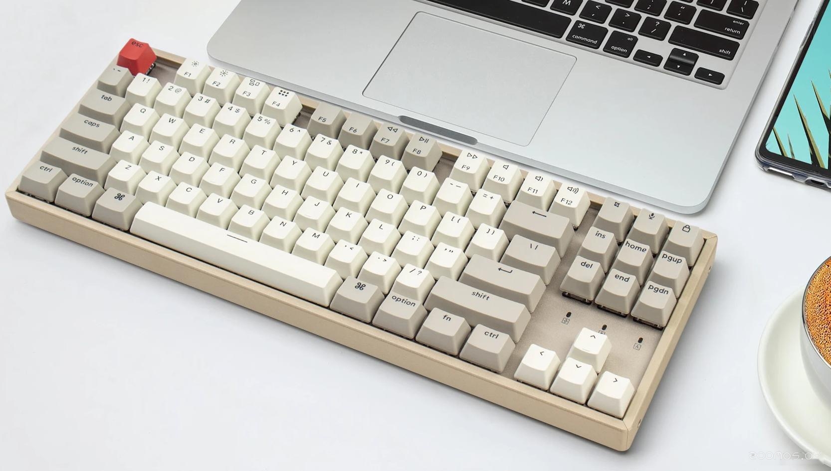 Клавиатура Keychron K8 K8-M1 (Gateron G Pro Red, RU), фото 6