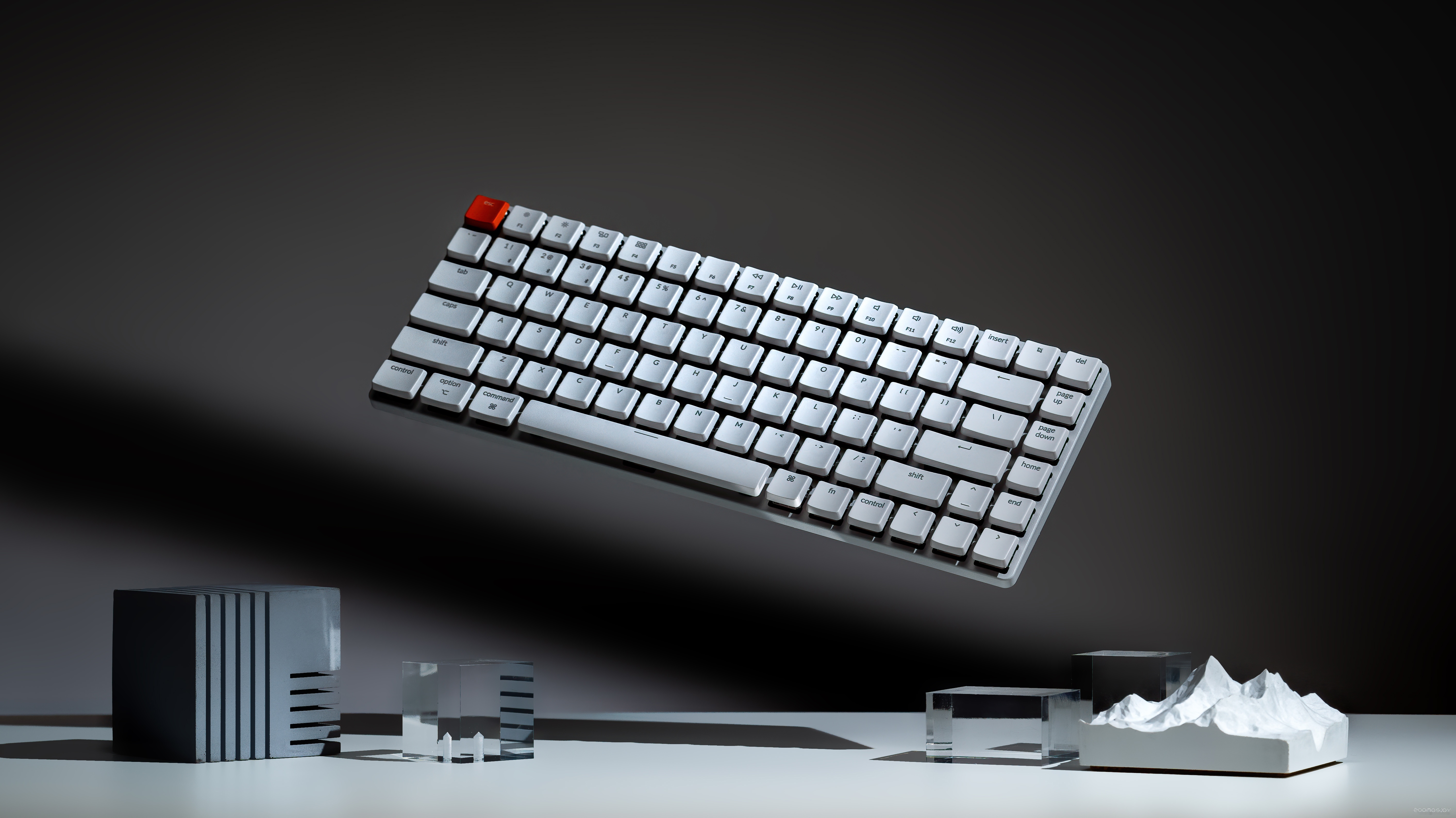 Клавиатура Keychron K3 Wireless V2 K3-K1 (Gateron G Pro Red), фото 11
