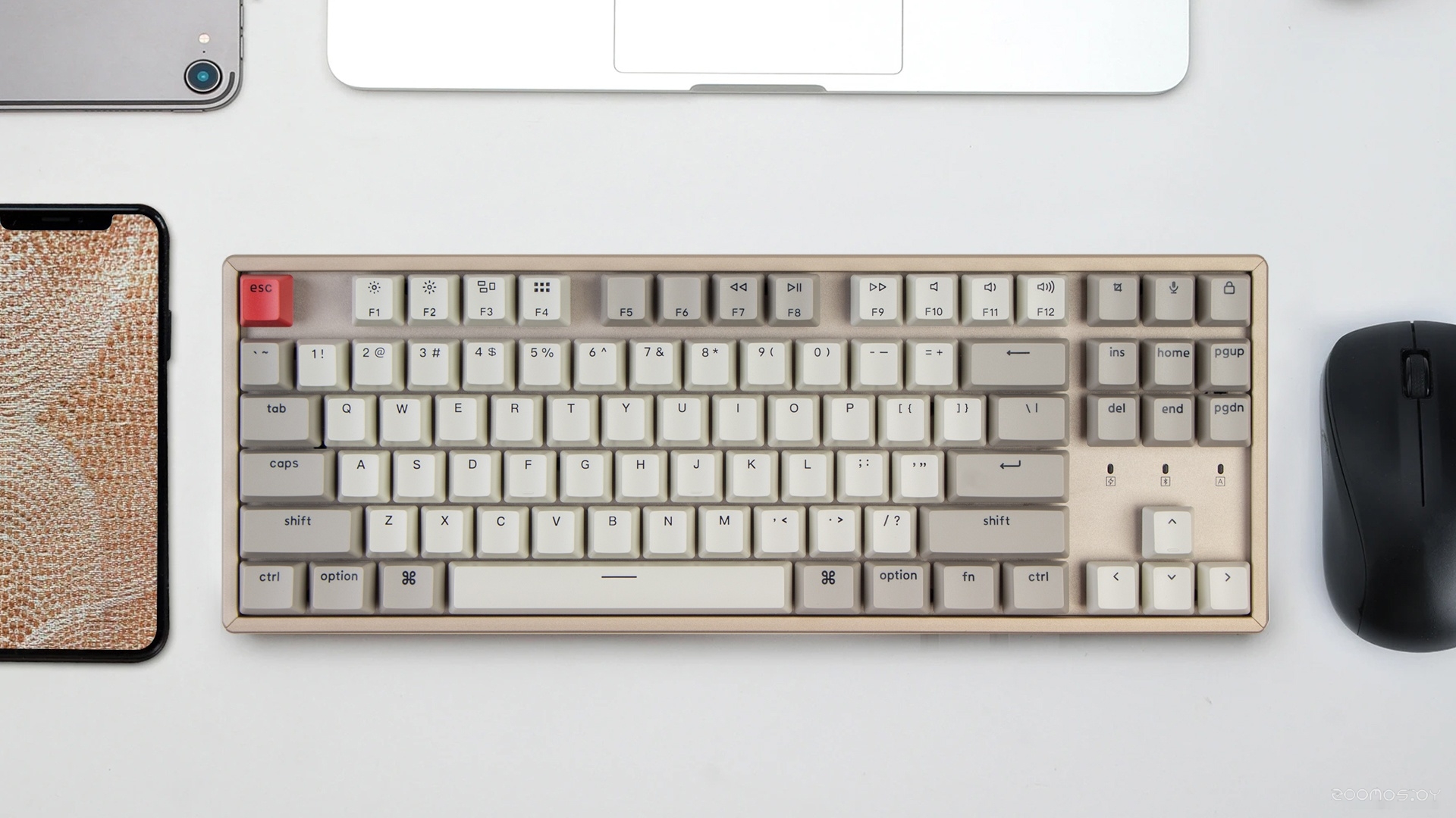 Клавиатура Keychron K8 K8-M1 (Gateron G Pro Red, RU), фото 2