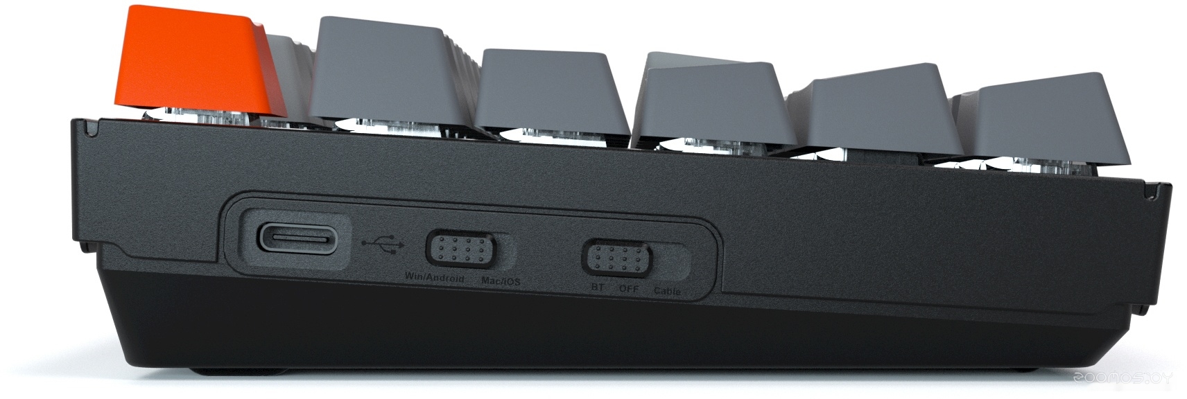 Клавиатура Keychron K8 White LED K8-G3 (Gateron G Pro Brown, RU), фото 4