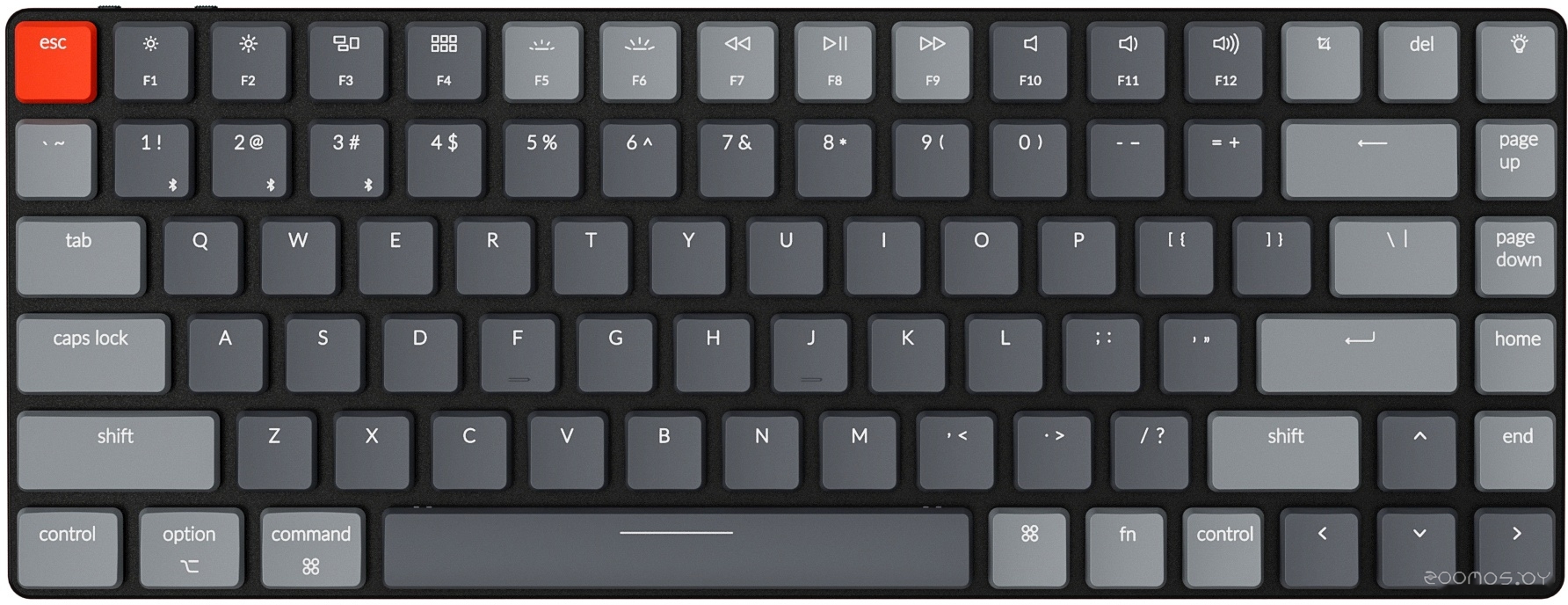 Клавиатура Keychron K3 V2 RGB K3-E1 (Keychron Low Profile Optical Red, RU), фото 16