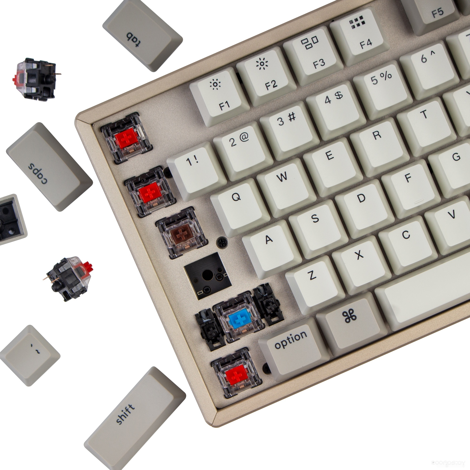 Клавиатура Keychron K8 K8-M1 (Gateron G Pro Red, RU), фото 5
