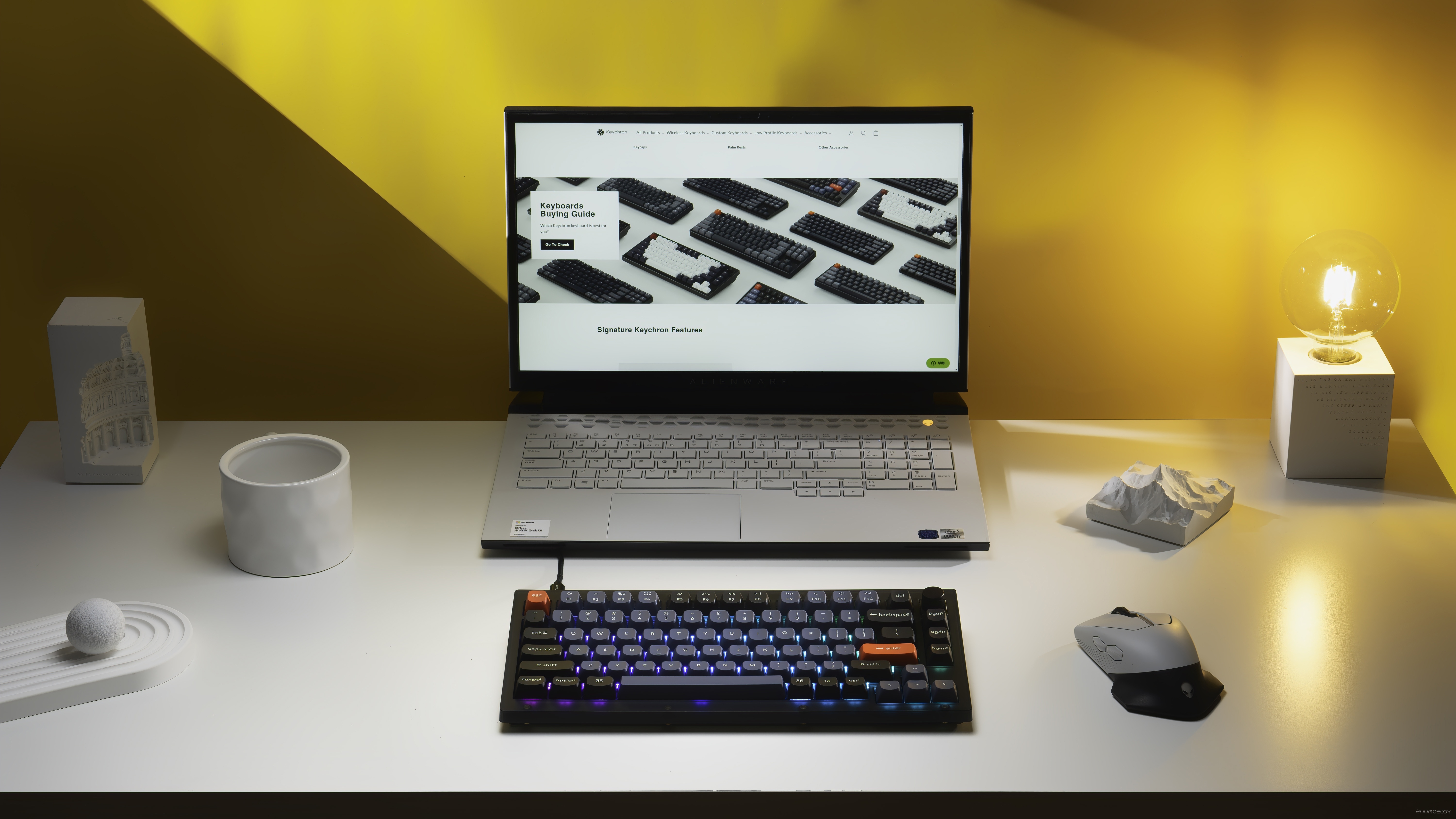 Клавиатура Keychron V1 RGB V1-C3 (Keychron K Pro Brown, RU), фото 6