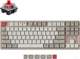 Клавиатура Keychron K8 K8-M1 (Gateron G Pro Red, RU)
