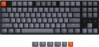 Клавиатура Keychron K8 White LED K8-G3 (Gateron G Pro Brown, RU)