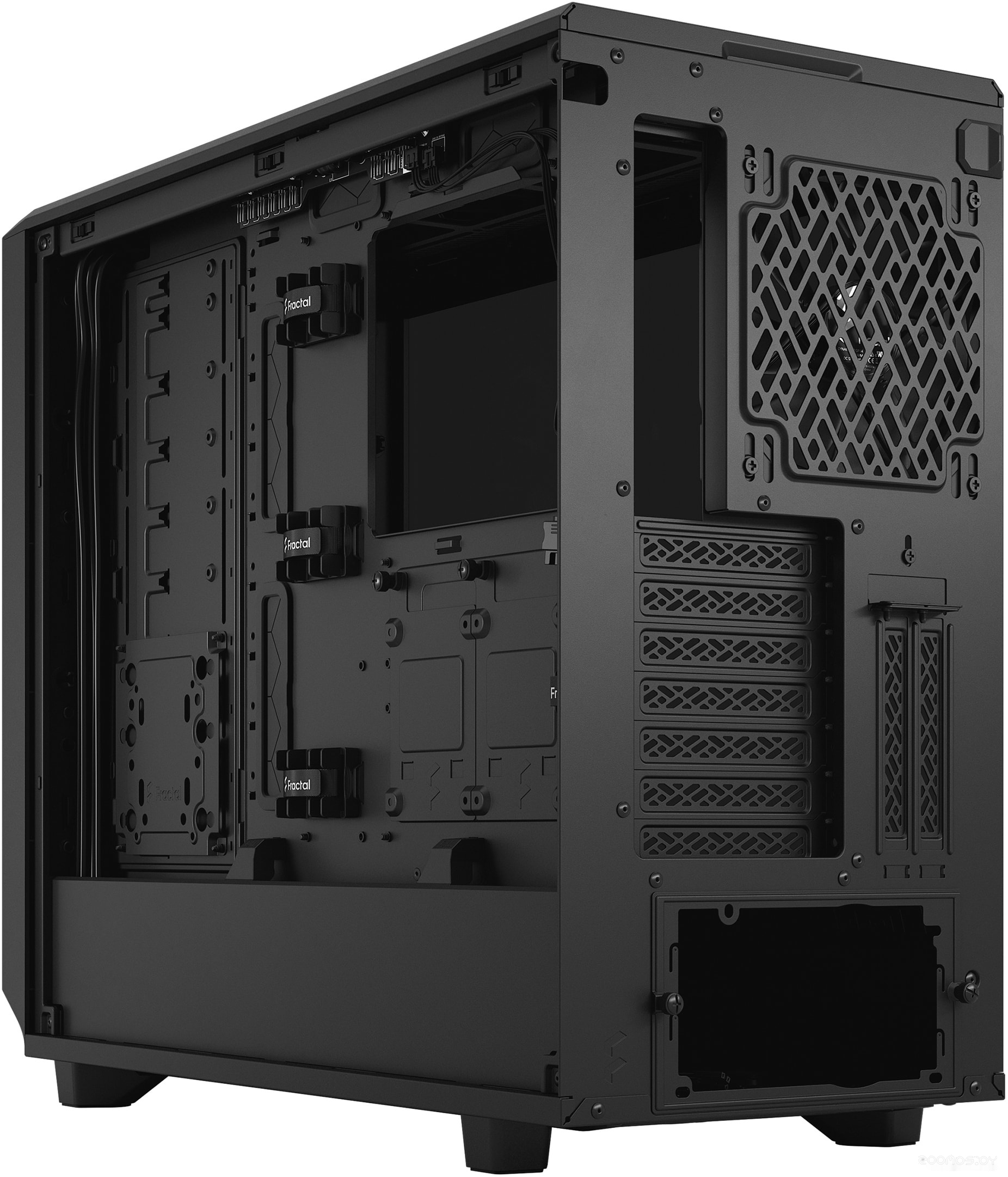 Корпус Fractal Design Meshify 2 Dark Tempered Glass Black FD-C-MES2A-02, фото 9