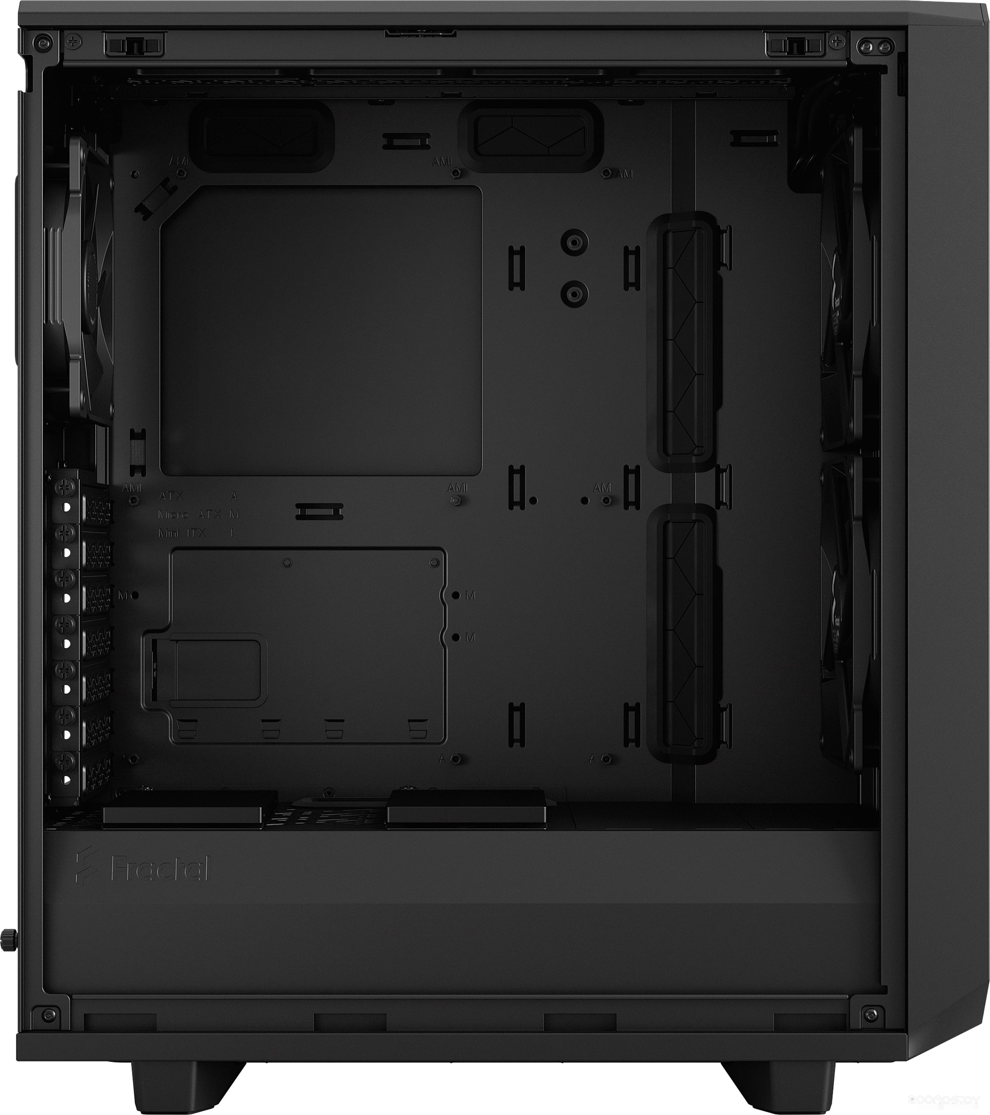 Корпус Fractal Design Meshify 2 Compact Dark Tempered Glass FD-C-MES2C-02, фото 6