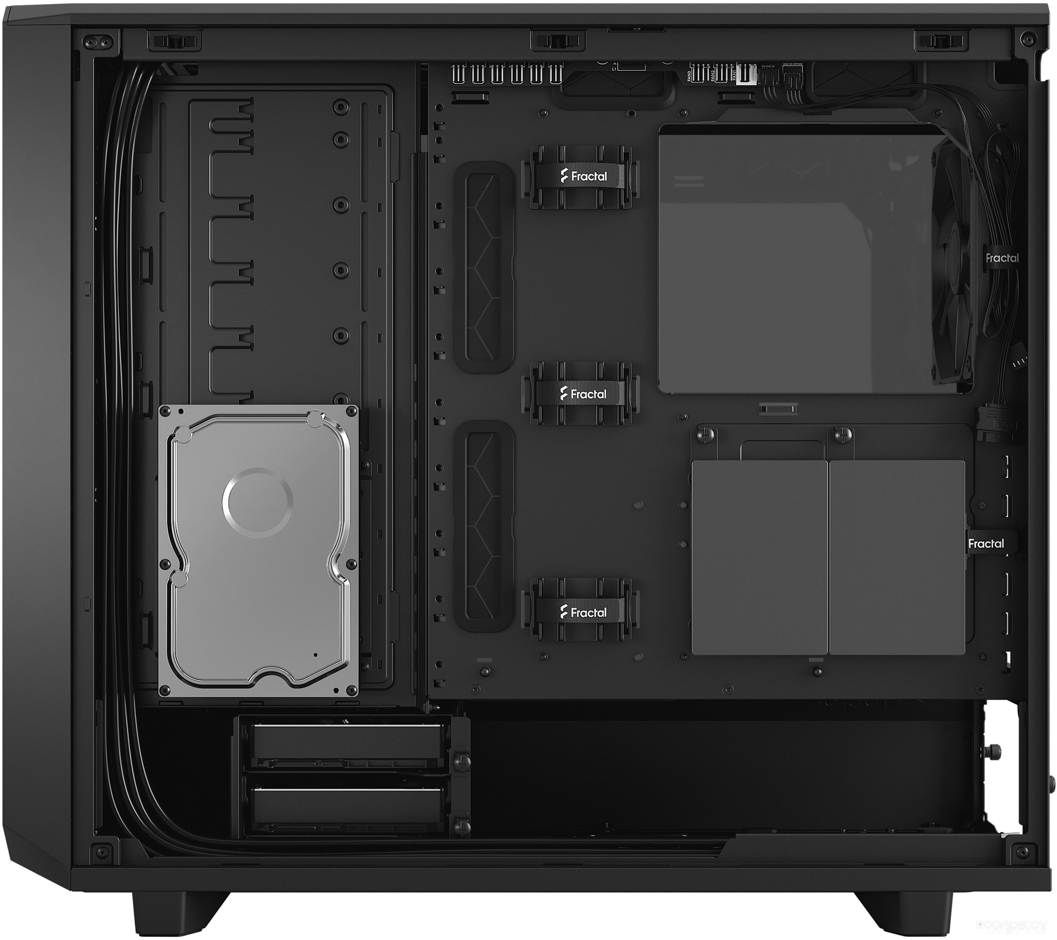 Корпус Fractal Design Meshify 2 Light Tempered Glass Black FD-C-MES2A-03, фото 22