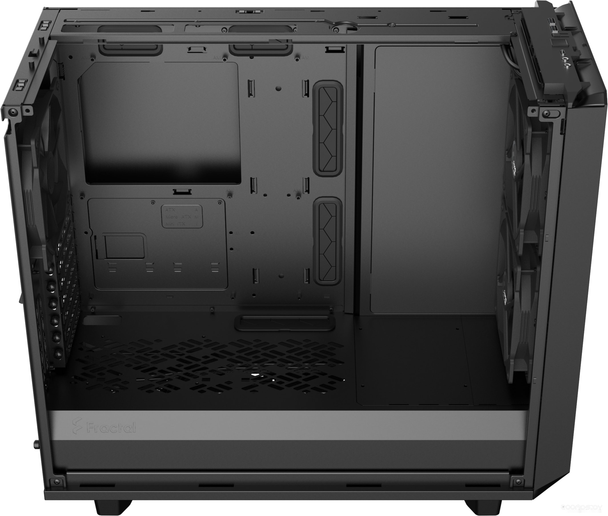Корпус Fractal Design Meshify 2 Dark Tempered Glass Black FD-C-MES2A-02, фото 20