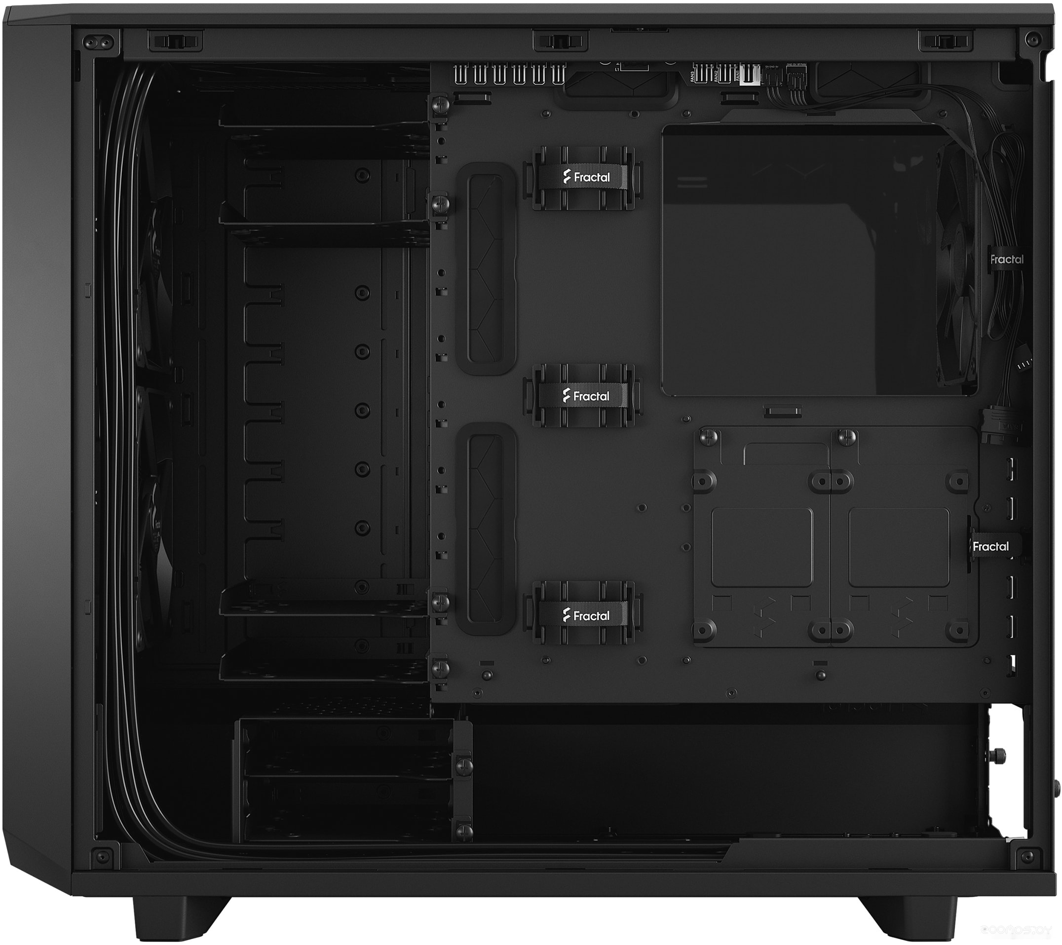 Корпус Fractal Design Meshify 2 Dark Tempered Glass Black FD-C-MES2A-02, фото 5