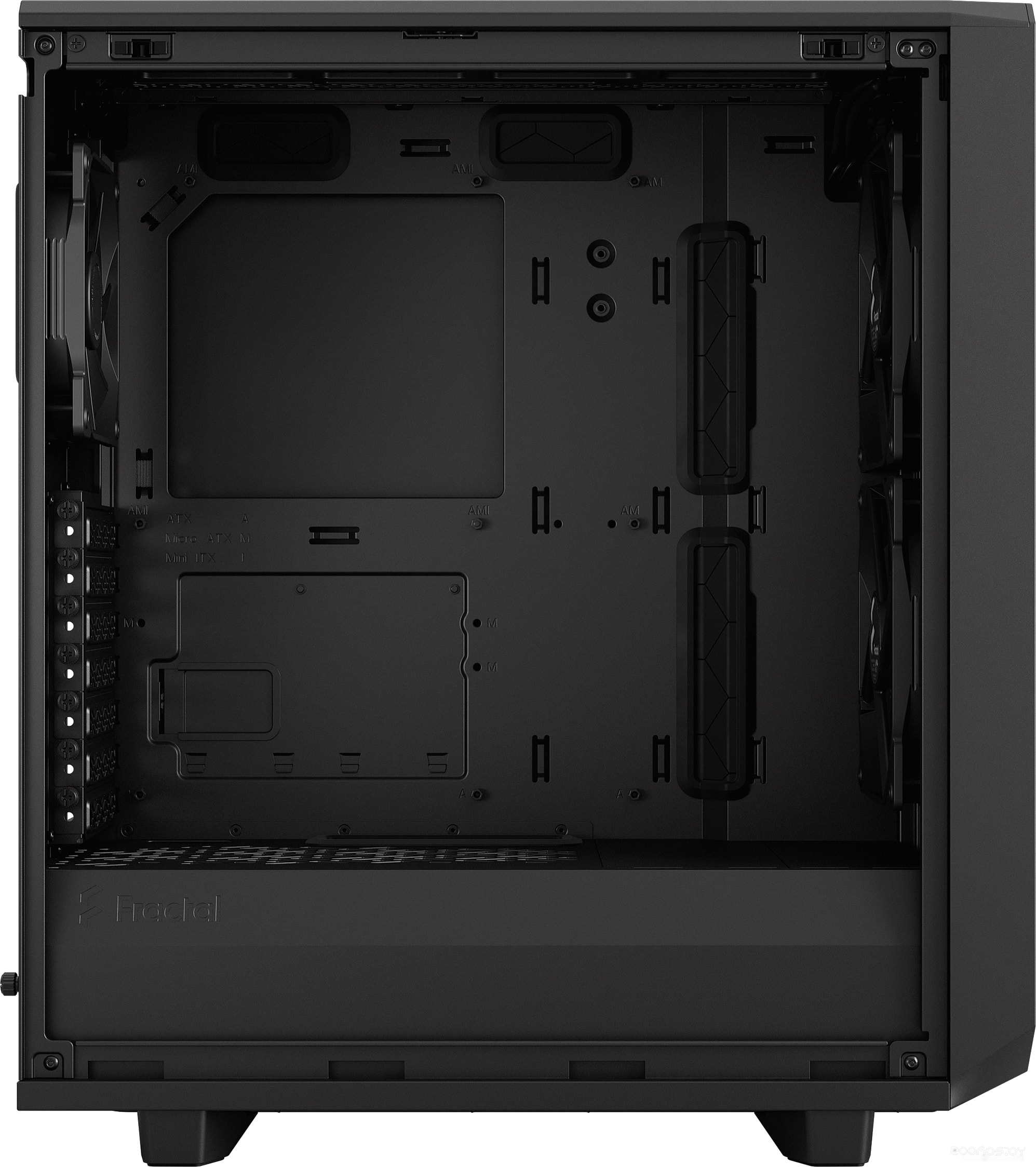 Корпус Fractal Design Meshify 2 Compact Dark Tempered Glass FD-C-MES2C-02, фото 5