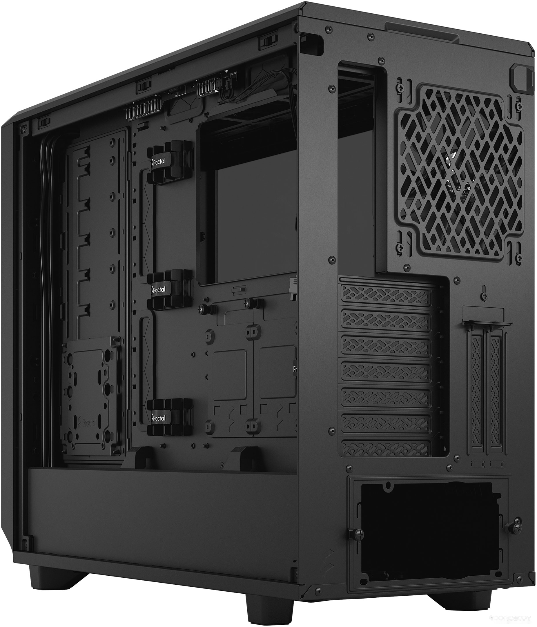 Корпус Fractal Design Meshify 2 Light Tempered Glass Black FD-C-MES2A-03, фото 10