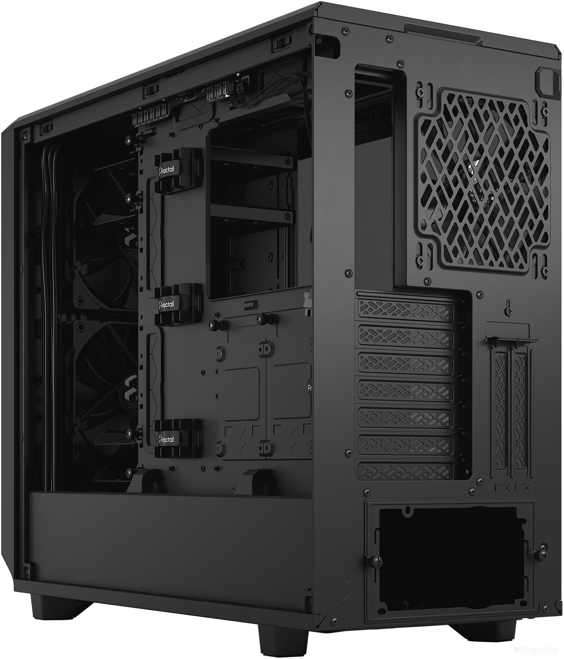 Корпус Fractal Design Meshify 2 Light Tempered Glass Black FD-C-MES2A-03, фото 11