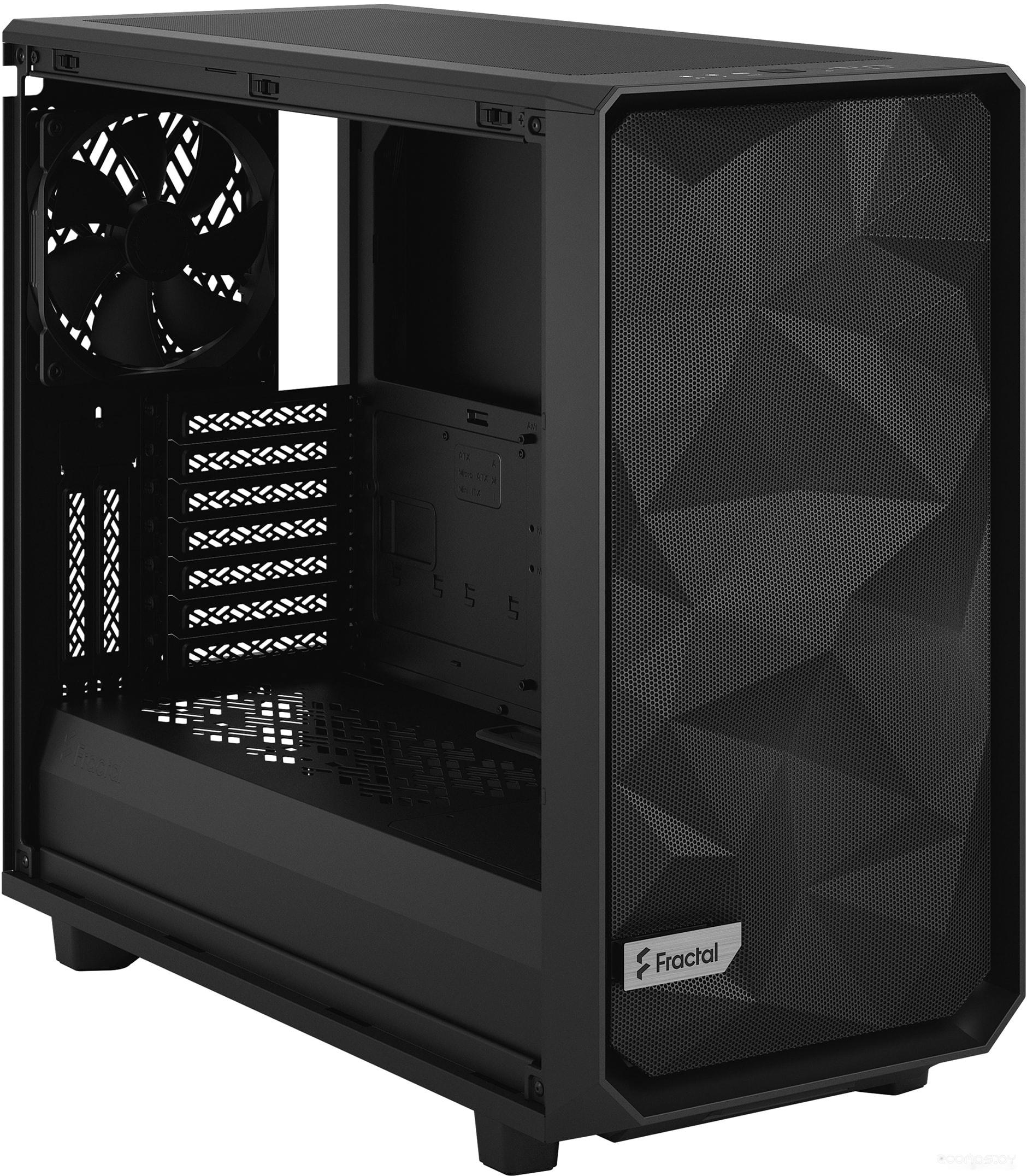 Корпус Fractal Design Meshify 2 Light Tempered Glass Black FD-C-MES2A-03, фото 2