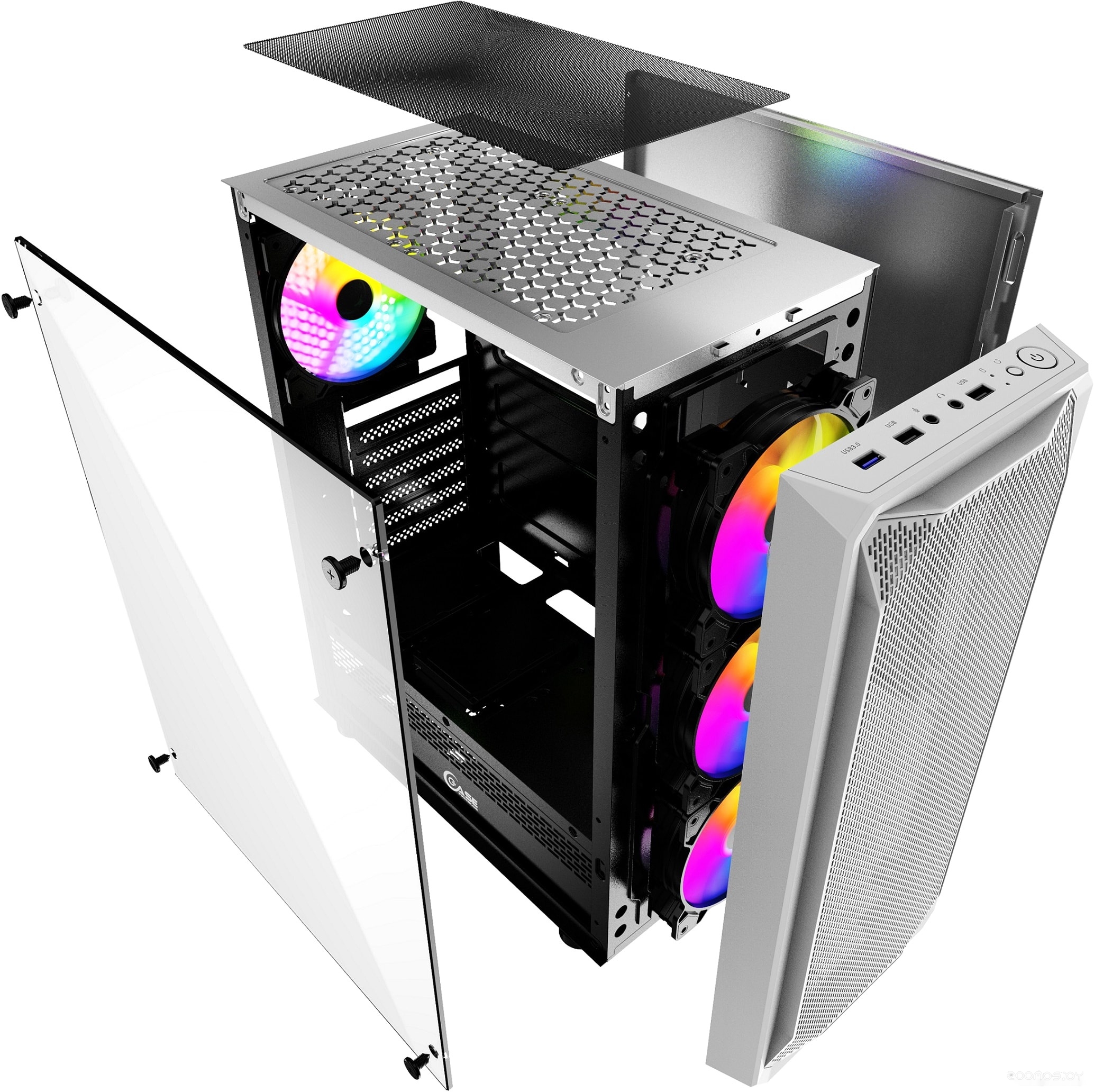 Корпус PowerCase Mistral Z4 (белый), фото 6