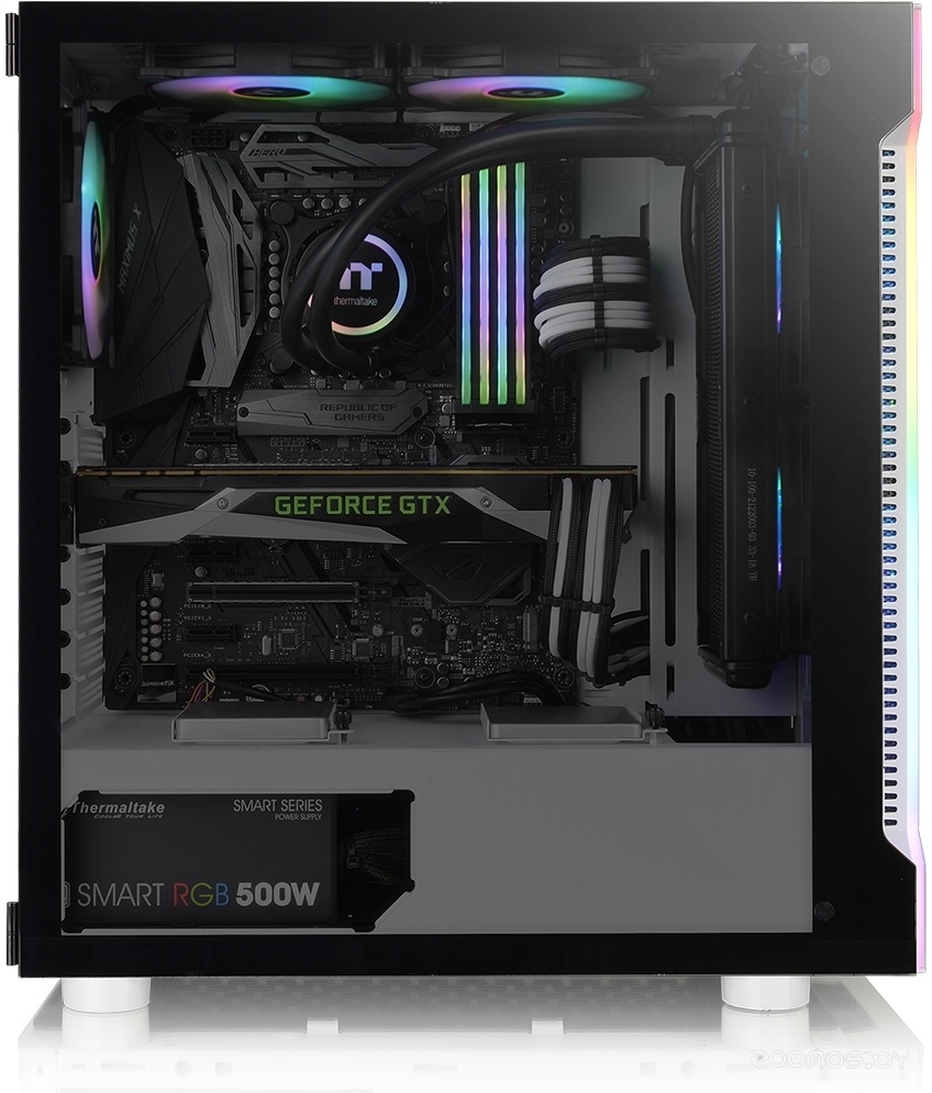Корпус Thermaltake H200 TG Snow RGB CA-1M3-00M6WN-00, фото 2