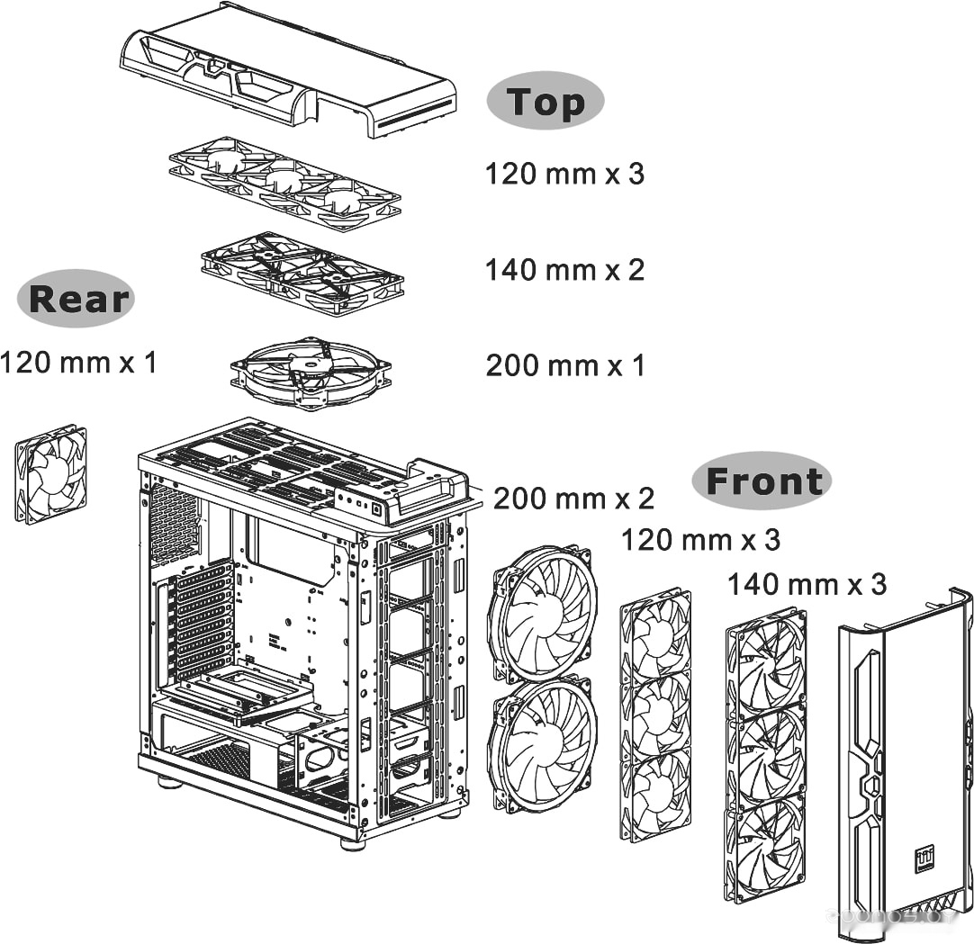 Корпус Thermaltake Level 20 RS ARGB CA-1P8-00M1WN-00, фото 4