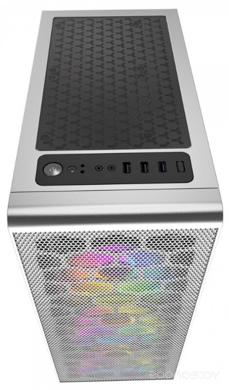 Корпус PowerCase Mistral Z4C LED (белый), фото 2