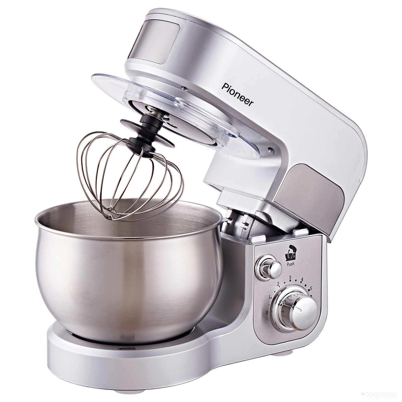 Планетарный миксер Pioneer MX323 Silver, фото 2