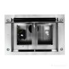 Кухонная вытяжка AKPO Manado 90 wk-9 чёрное стекло/нержавеющая сталь