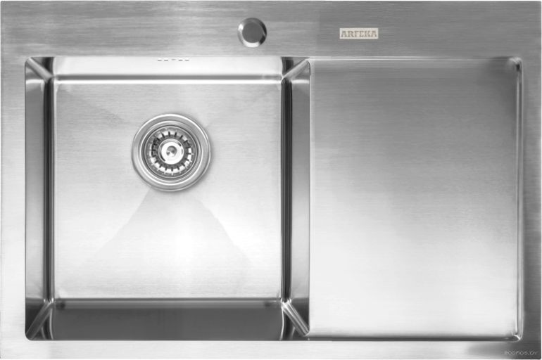 Кухонная мойка ARFEKA AF 780*505 L Satin, фото 1