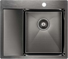 Кухонная мойка Paulmark PM225951-BSL