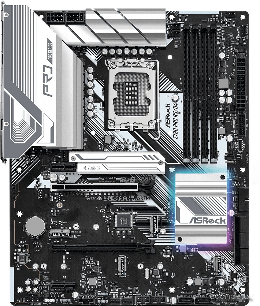 Материнская плата ASROCK Z790 Pro RS/D4, фото 4
