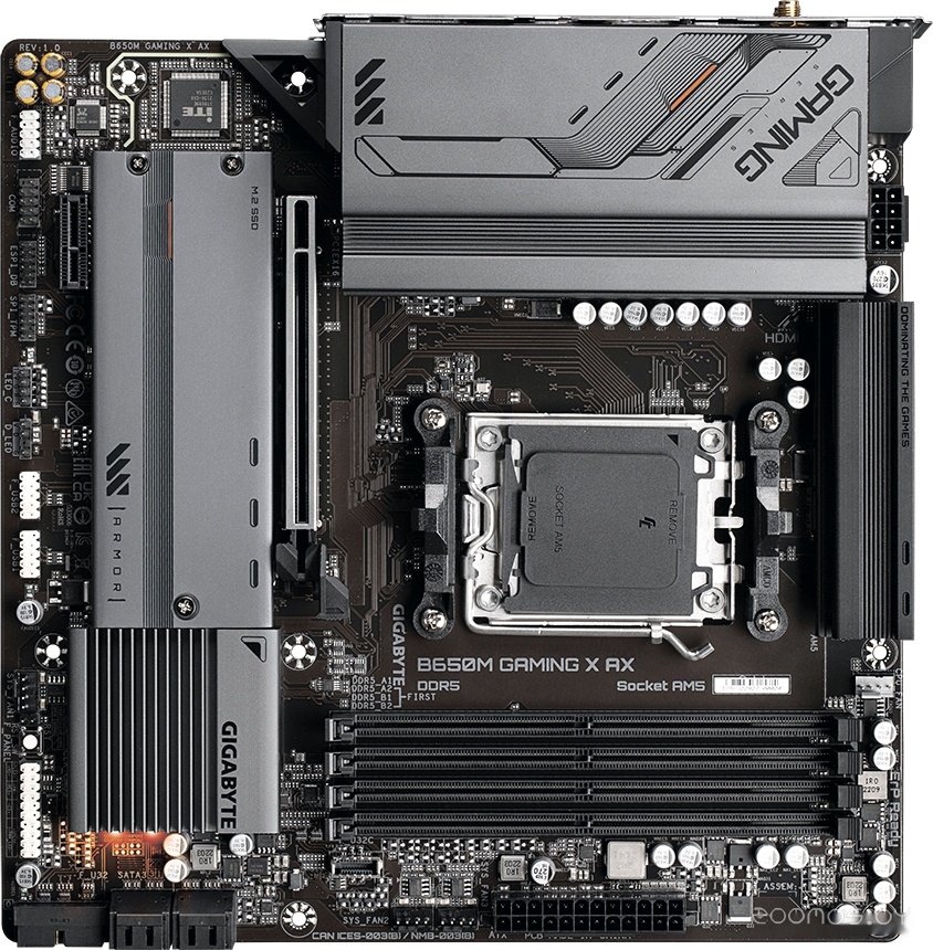 Материнская плата Gigabyte B650M Gaming X AX (rev. 1.x), фото 5