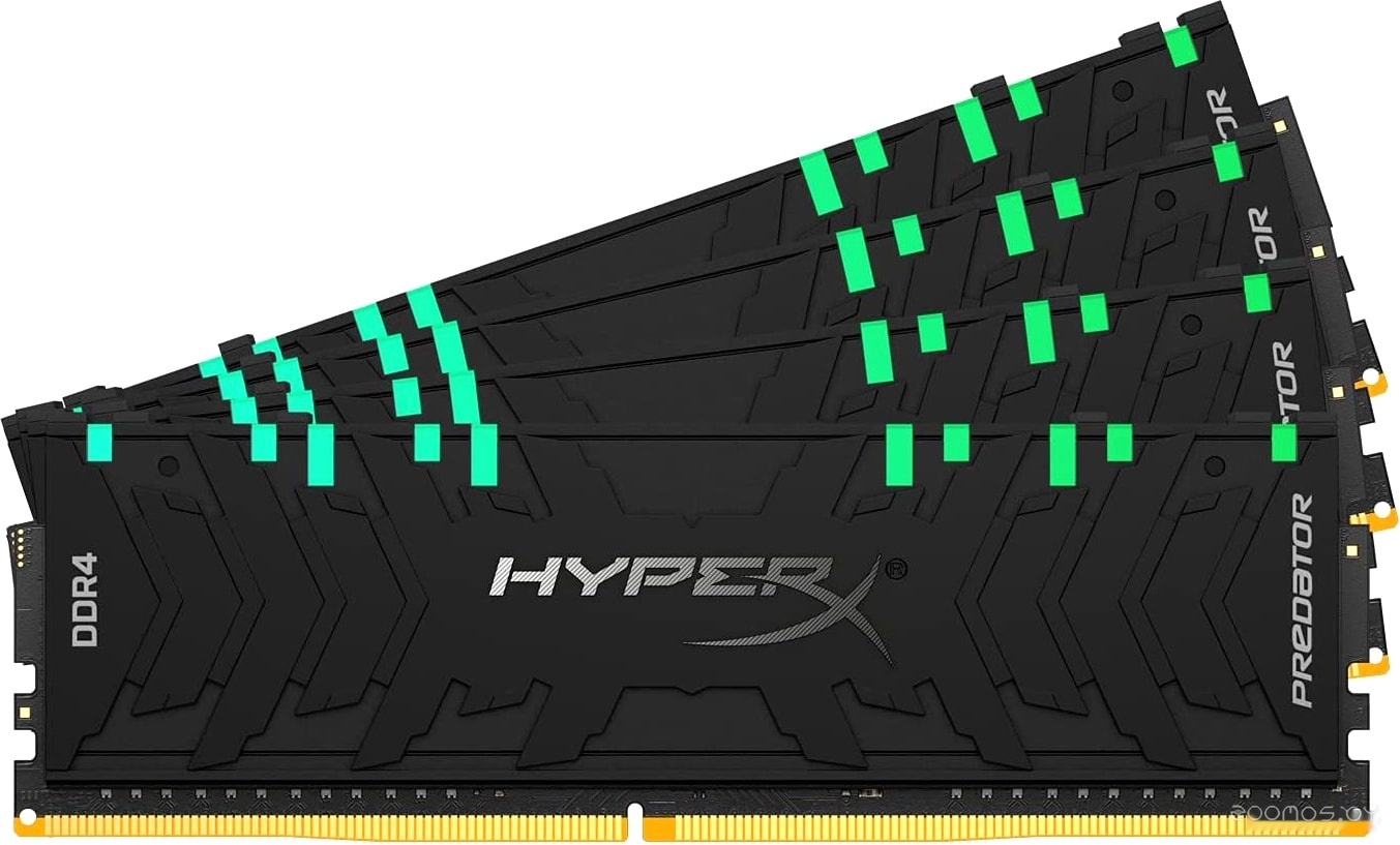 Оперативная память Kingston FURY Renegade RGB 4x8GB DDR4 PC4-28800 KF436C16RBAK4/32, фото 3