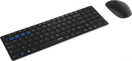 Клавиатура + мышь Rapoo 9300M (черный)