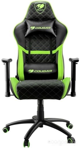 Кресло COUGAR Neon (черный/зеленый)