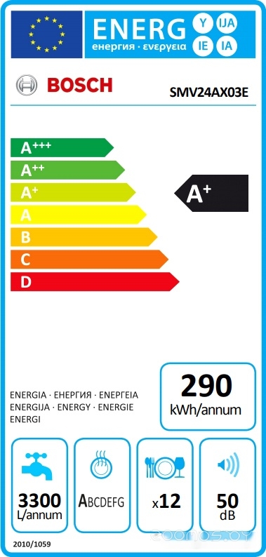 Посудомоечная машина Bosch SMV24AX03E, фото 4