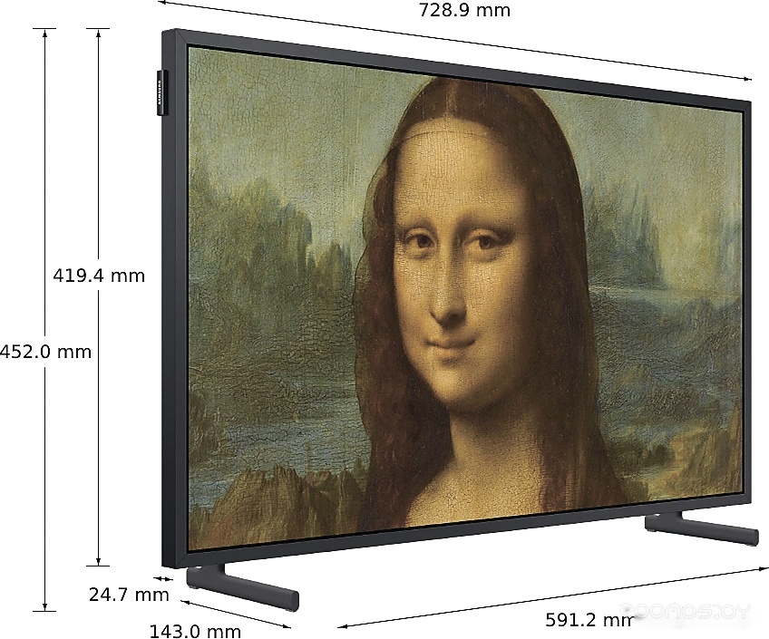 Телевизор Samsung The Frame QE32LS03BBU, фото 5
