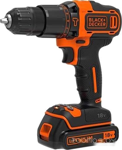 Ударная дрель-шуруповерт Black & Decker BDCHD18KB (с 2-мя АКБ)