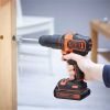 Ударная дрель-шуруповерт Black & Decker BDCHD18KB (с 2-мя АКБ)