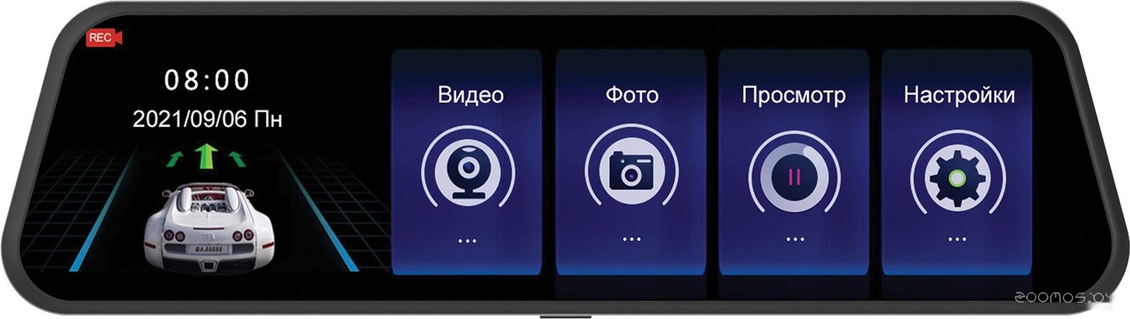 Видеорегистратор-зеркало DIGMA FreeDrive 606 Mirror Dual