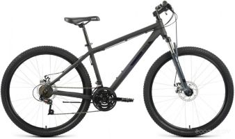 Велосипед ALTAIR AL 27.5 D р.15 2022 (черный матовый/черный)