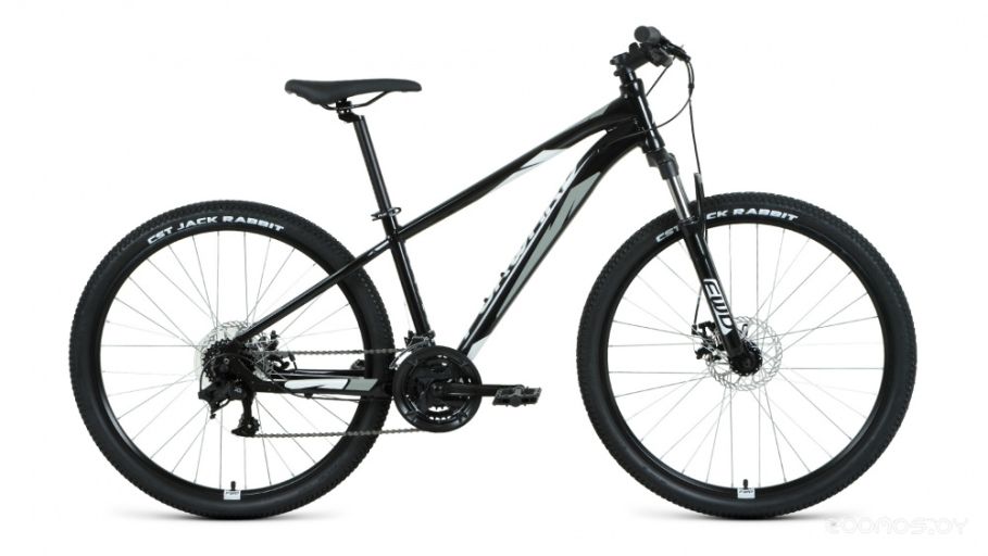 Велосипед Forward Apache 27.5 2.2 D р.15 2022 (черный/серый)