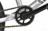 Велосипед Stark Madness BMX Race (2022) (Серебристый-черный)