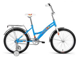 Детский велосипед ALTAIR Kids 20 (белый/синий, 2020)