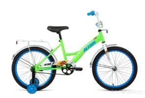 Детский велосипед ALTAIR Kids 20 (зеленый/синий, 2022)