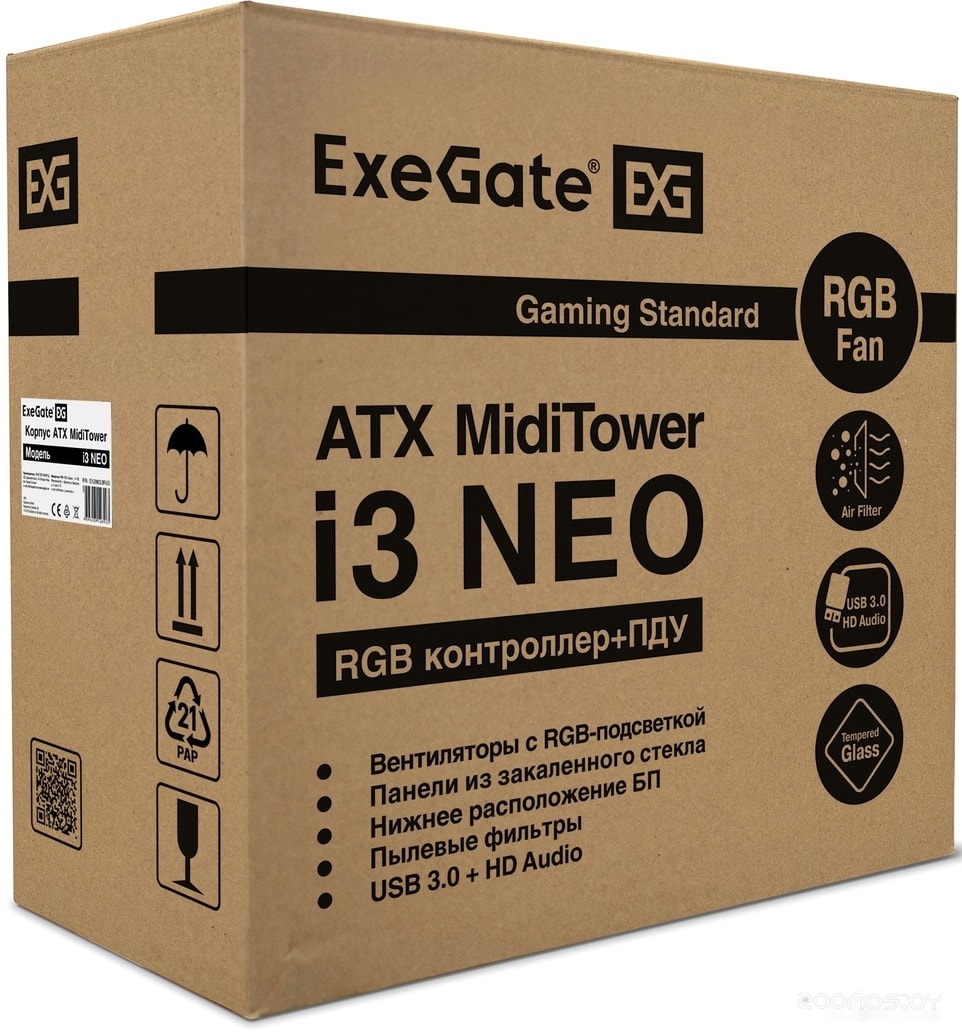 Корпус Exegate i3 Neo EX289023RUS, фото 9