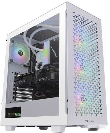 Корпус Thermaltake V350 TG ARGB Air Snow CA-1S3-00M6WN-03, фото 1