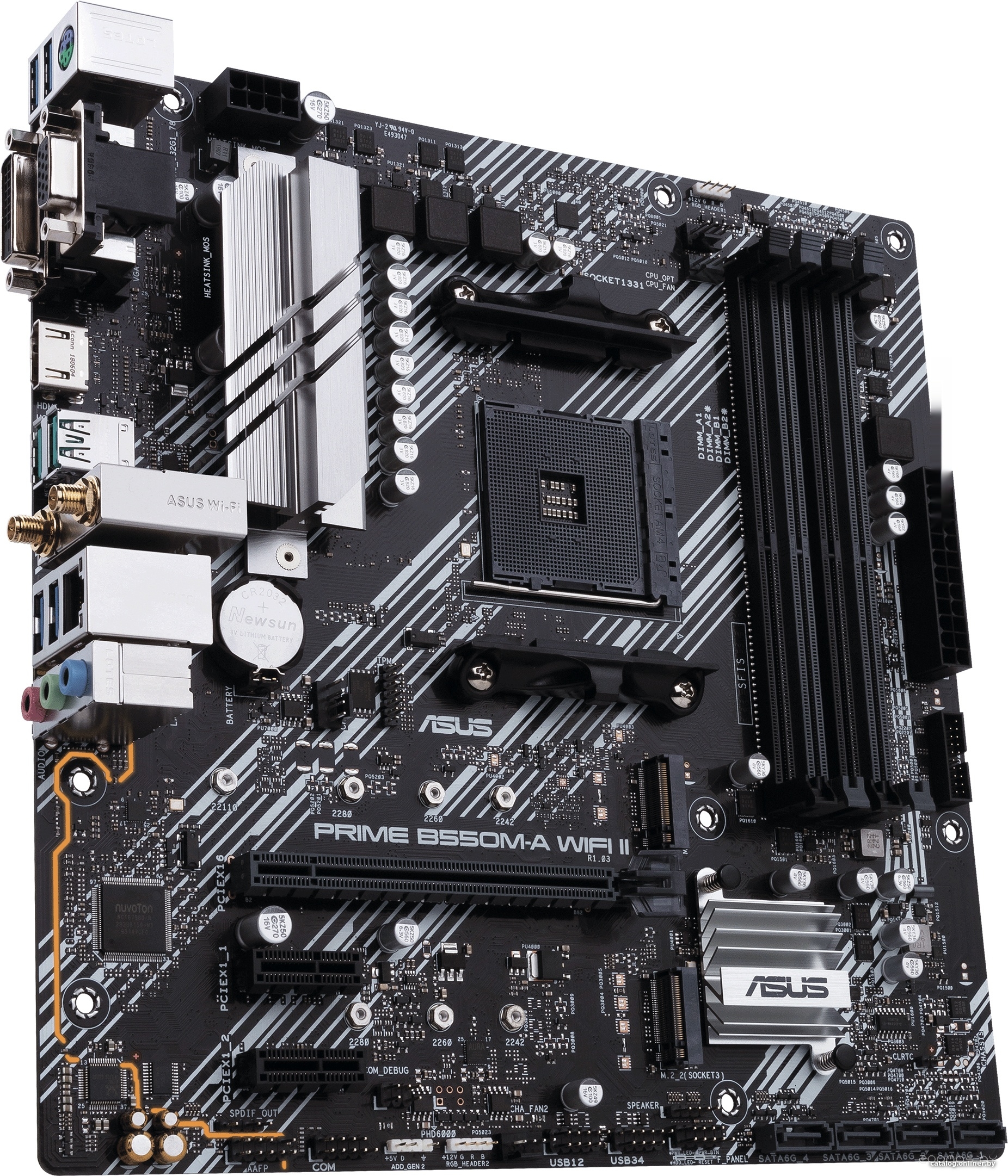 Материнская плата Asus Prime B550M-A WIFI II, фото 2