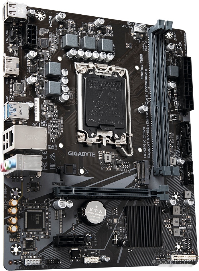Материнская плата Gigabyte H610M K DDR4, фото 4