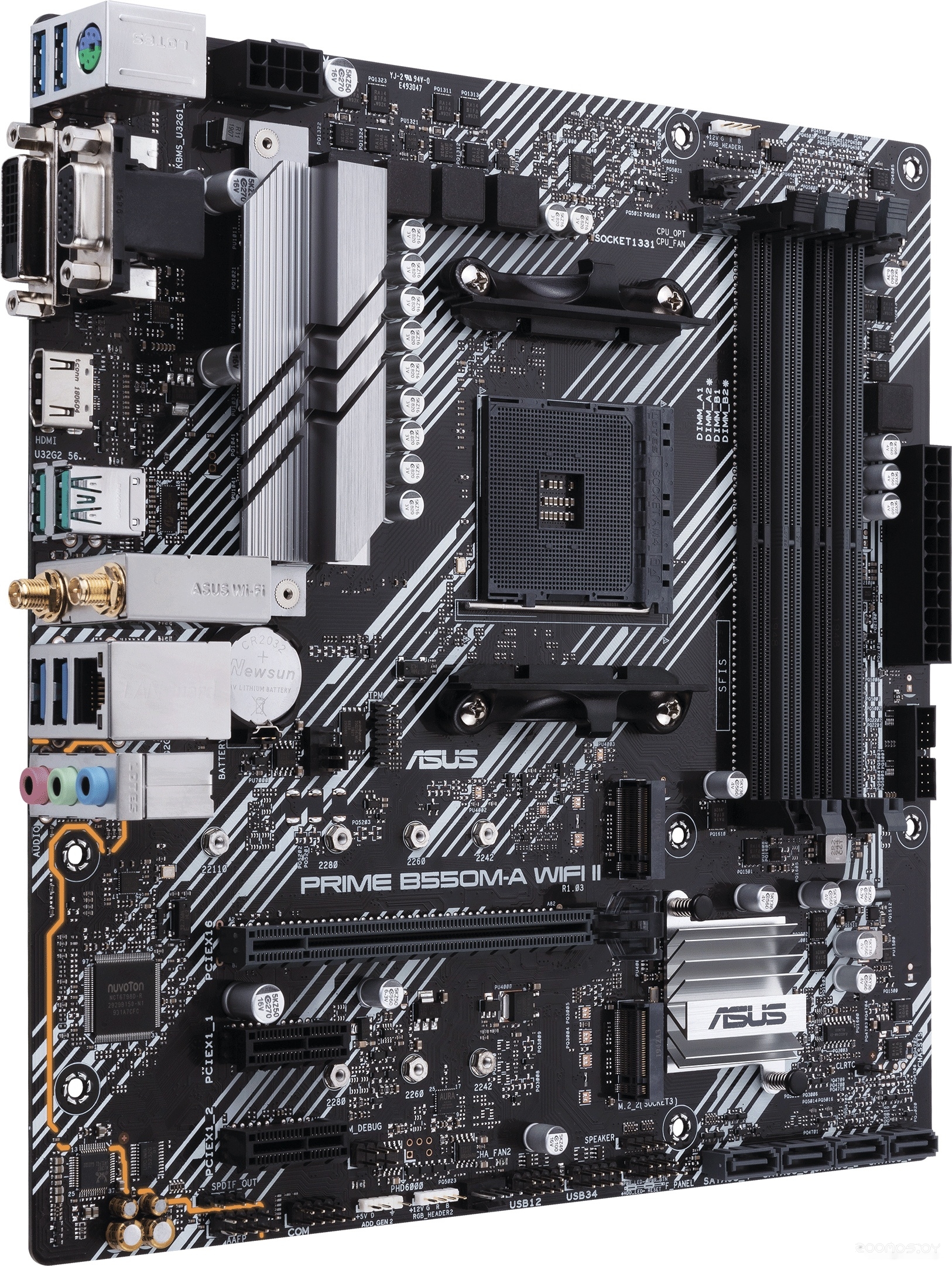 Материнская плата Asus Prime B550M-A WIFI II, фото 4
