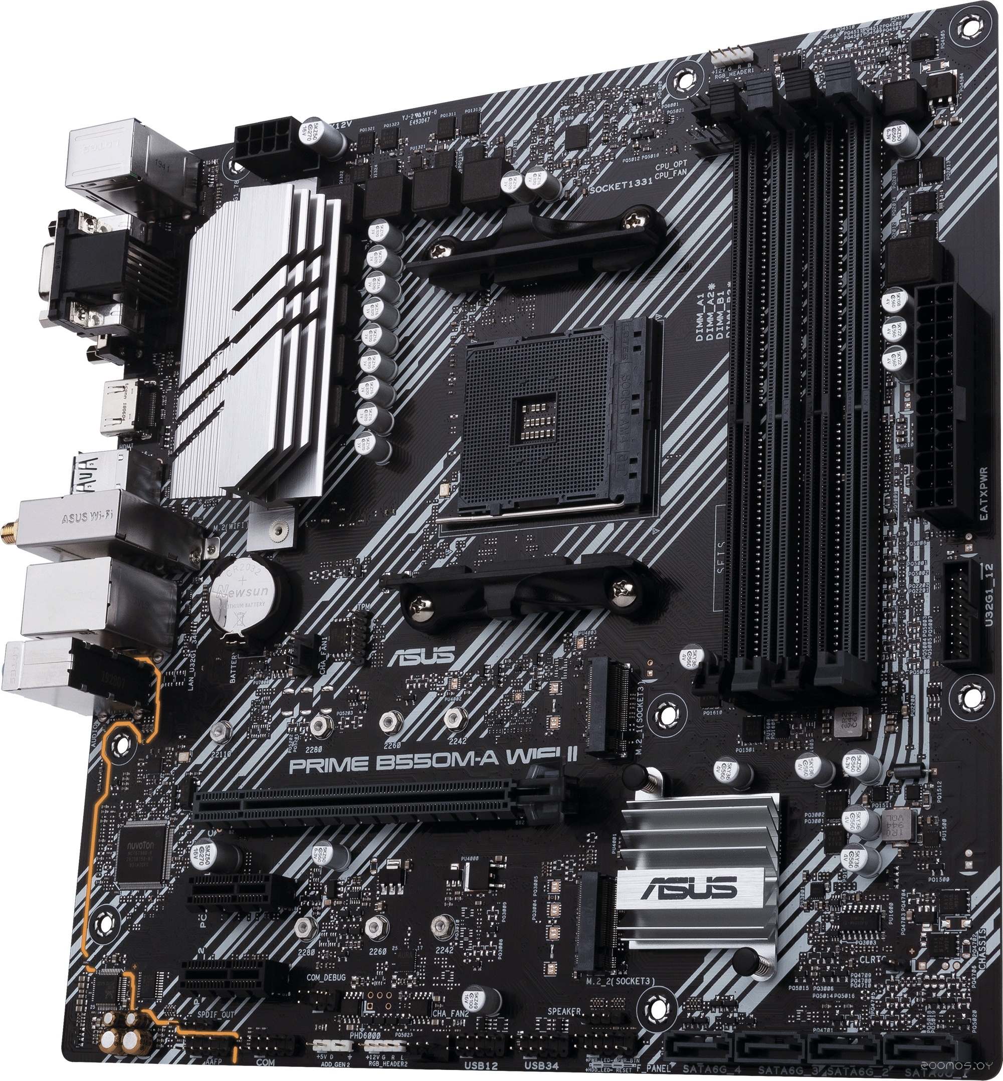 Материнская плата Asus Prime B550M-A WIFI II, фото 3