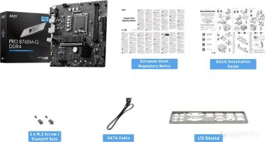 Материнская плата MSI PRO B760M-G DDR4