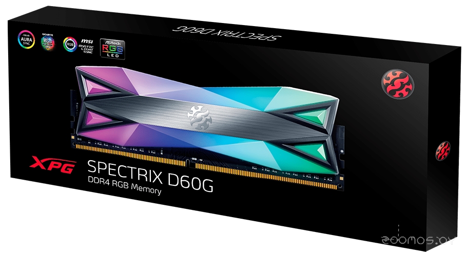 Оперативная память A-Data XPG Spectrix D60G 8GB DDR4 PC4-25600 AX4U32008G16A-ST60, фото 3